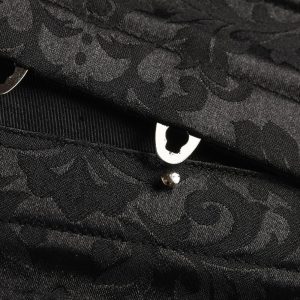 SHAPERX Women's Waist Training Corsets Underbust Heavy Duty 26 Steel Boned Hourglass Silhouette Body Shaper