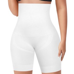 Shapewear Shorts Tummy Control for Women High Waisted Body Shaper Underwear Slimming Slip Shorts Under Dresses