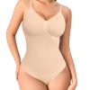 Slimming Shapewear Bodysuit for Women Tummy Control Sculpting Body Shaper Thong Bodysuit Shaping Tank Tops