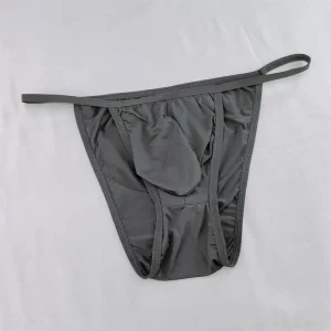 Solid Color Briefs Men Underwear Ultra Thin U Pouch Panties Low Waist Seamless Quick Dry Briefs for Daily Wear - AliExpress 200574005