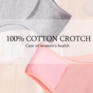 Sth Big 10 Pack Womens Cotton Underwear Sexy Stretch V-Waist Ladies Bikini Panties Low Rise Cotton Cheeky Hipster S-XXL