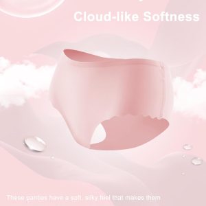 Sth Big High Waisted Seamless Underwear for Women No Show Panties Cheeky Scalloped Edge Bikini Breathable Briefs 6 Pack