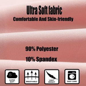 Sth Big Sexy Cheeky Underwear for Women Lace Bikini Panties Ladies No Show Hipster V-Waist Multi-Pack