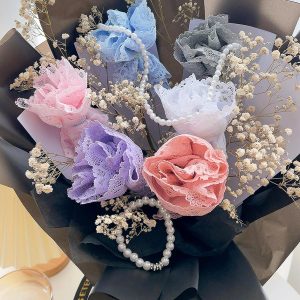 Sth Big Womens Cotton Underwear Sexy Lace Brazilian Panties Soft Breathable Cotton Bikini for Ladies 6 Pack