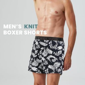 Underwear Mens Boxers Cotton Underwear for Men Boxer Shorts knit