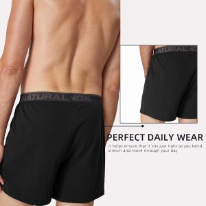 Underwear Mens Boxers Cotton Underwear for Men Boxer Shorts knit
