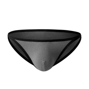 Underwear Men's Low Waist Briefs Narrow Edge Thread Sweat-wicking Comfortable and Sexy Underwear Big Bag U Convex Briefs - AliExpress 200574005