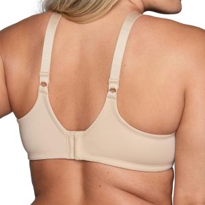 Vanity Fair Womens Full Figure Beauty Back Smoothing Bra, 4 Way Stretch Fabric, Lightly Lined Cups Up to H