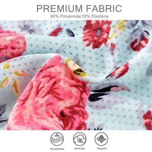 voenxe 5-Pack Seamless Women Underwear Thongs and 5-Pack Seamless Lace Thongs No Show Thong Underwear,Lady Breathable Comfort Panty Soft Laser Cut Undie