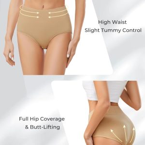 voenxe Cotton Briefs Soft Underwear XS Assorted