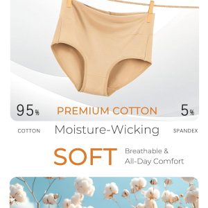 voenxe Cotton Briefs Soft Underwear XS Assorted