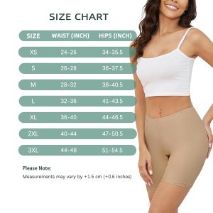 voenxe Women Cotton Boy Shorts Underwear,Lady Boxer Brief,High Waist Anti Chafe Short for Under Dress,Soft Biker Panty 4Pack