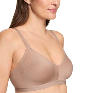 Warners Women's Blissful Benefits Underarm-smoothing With Seamless Stretch Wireless Lightly Lined Comfort Bra