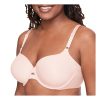 Warner's Womens No Side Effects Underarm-Smoothing Comfort Underwire Lightly Lined T-Shirt Bra 1356