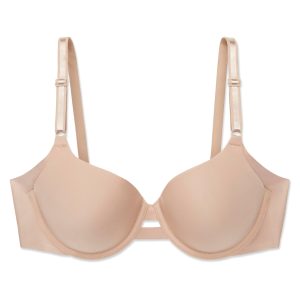 Warner's Womens No Side Effects Underarm-Smoothing Comfort Underwire Lightly Lined T-Shirt Bra 1356