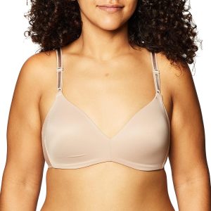 Warner's Women's No Side Effects Underarm-Smoothing Comfort Wireless Lightly Lined T-Shirt Bra 1056