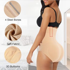 Werena Tummy Control Shapewear Underwear for Women High Waisted Body Shaper Panties Shaping Briefs