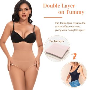 Werena Tummy Control Shapewear Underwear for Women High Waisted Body Shaper Panties Slimming Girdle Shaping Briefs
