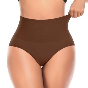 Werena Tummy Control Shapewear Underwear for Women High Waisted Body Shaper Panties Slimming Girdle Shaping Briefs