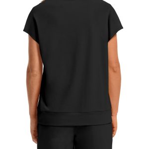 WIHOLL Two Piece Sets for Women Summer Crew Neck Lounge Short Sets Cap Sleeve Drawstring Sweatsuit with Pocket