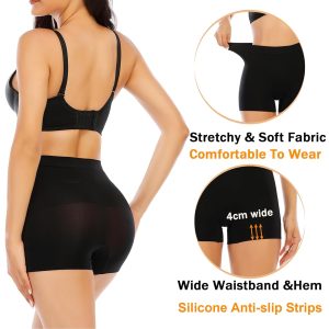 Womens Seamless Shaping Boyshorts Panties Tummy Control Underwear Slimming Shapewear Slip Shorts