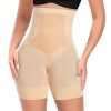 Womens Shapewear Shorts Tummy Control Body Shaper Thigh Slimmer Slip Shorts for Under Dress Shapewear Underwear