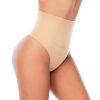 Womens Thong Shapewear Mid to High Waisted Shaper Thong WN0017