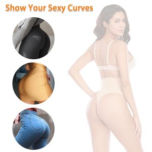Womens Thong Shapewear Mid to High Waisted Shaper Thong WN0017